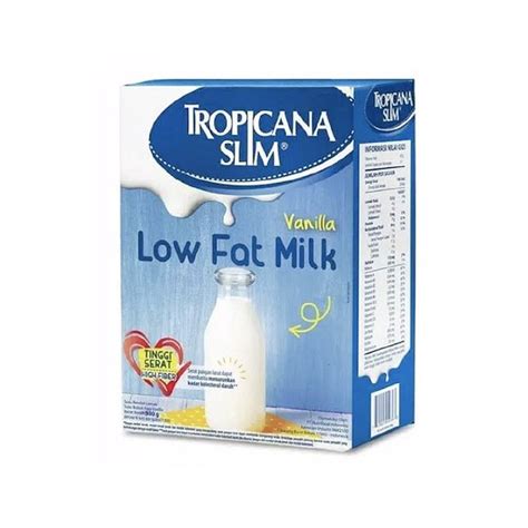 Tropicana Slim Low Fat Milk Vanilla X Gr Indonesia Distribution Hub