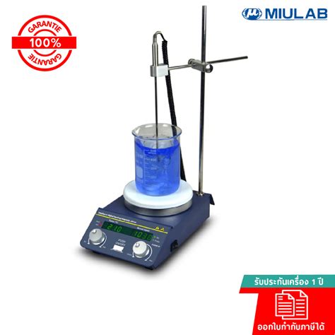 เครองกวนสารใหความรอนแบบดจตอล Digital magnetic stirrer hot plate series รน TP 350S