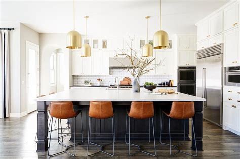 Black Kitchen Island With Bar Stools – Things In The Kitchen