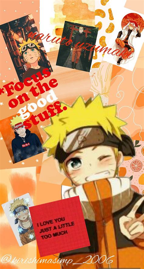 Naruto Uzumaki Orange Red Cute Anime Hd Phone Wallpaper Pxfuel