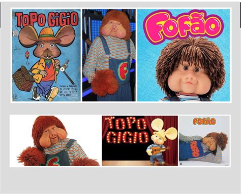 Quadro 80 retro vintage fofão turma da fofura Topo Gigio no Elo7 Luar