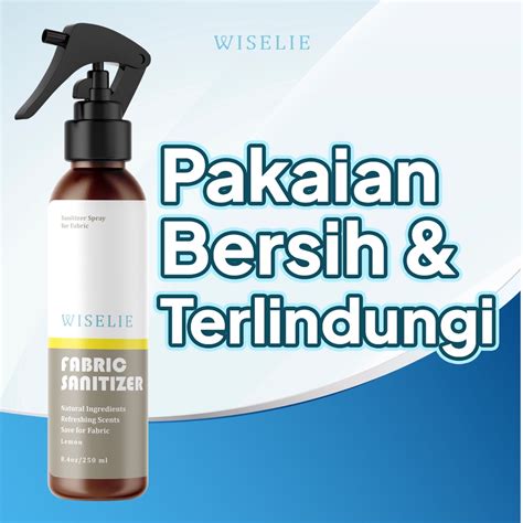 Jual Semprotan Desinfektan Kain Fabric Sanitizer Spray Wiselie Cairan