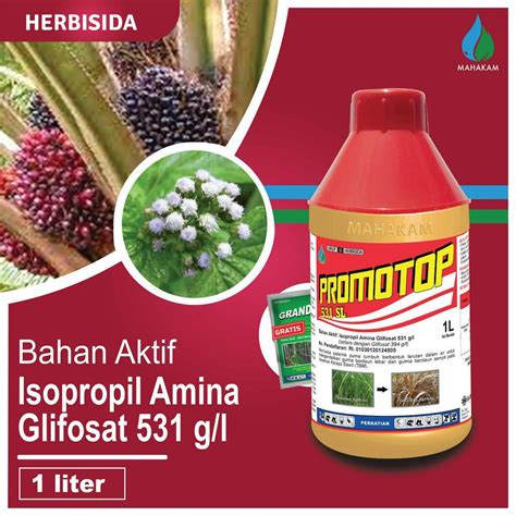 Jual Pestisida Herbisida Mahakam Promotop Sl Pengendali Gulma