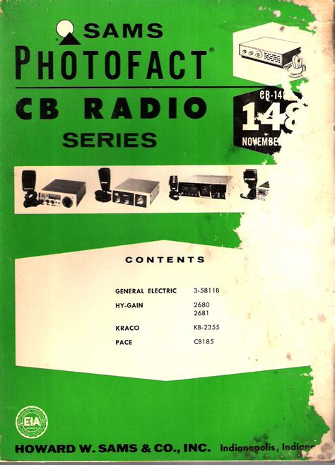 Sams Photofact CB TR TSM Manuals EBay