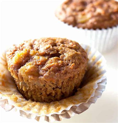 Carrot Cake Muffins - The Wholesome Dish