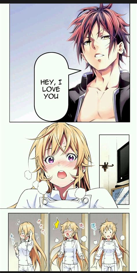 They Love Each Other Souma X Erina Anime Couples Manga Chica Anime