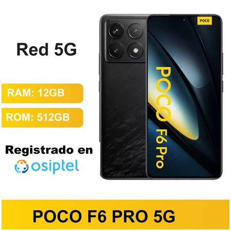 Poco F6 Pro 5g 12gbram 512gb Negro Caja Sellada Xiaomi