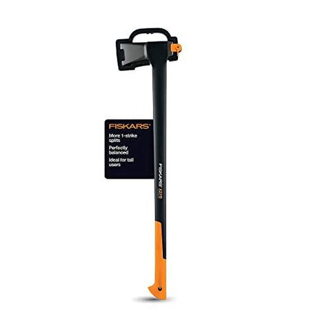 Fiskars X27 Super Splitting Axe Wood Splitter For Medium To Large