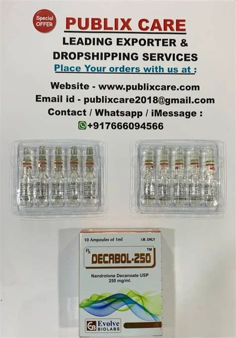 Decabol 250mg Ml Injection At Rs 300 Vial Nandrolone Decanoate Inj In