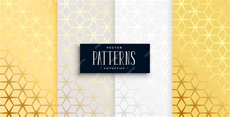 white  gold pattern