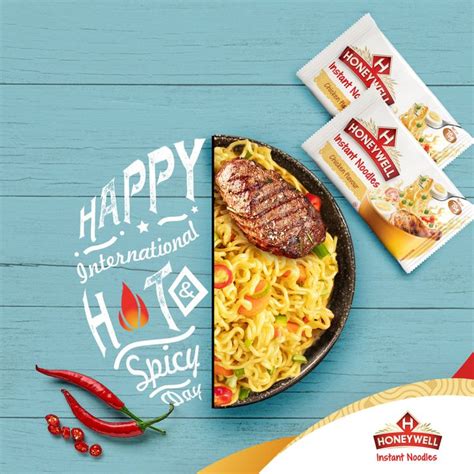 Social Creative Design For International Hot And Spicy Day