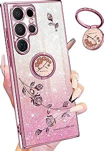 Amazon Coralogo 3in1 For Samsung Galaxy S23 Ultra Case Glitter