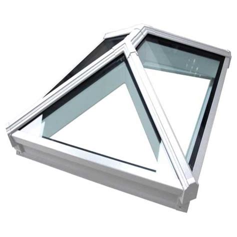 Korniche White Aluminium Roof Lantern 1000mm X 2000mm Clear Glazing Roofing Superstore®