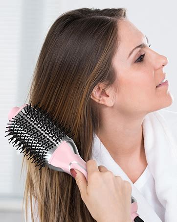 Amazon Pritech W Dual Voltage Ceramic Ionic Hair Dryer Brush In Hot Air Styler