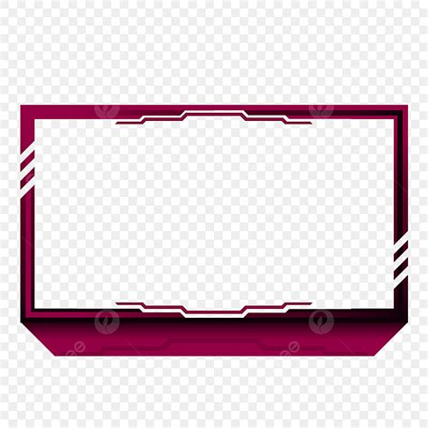 Border Overlay Clipart Vector, Twitch Stream Overlay Border, Animated ...