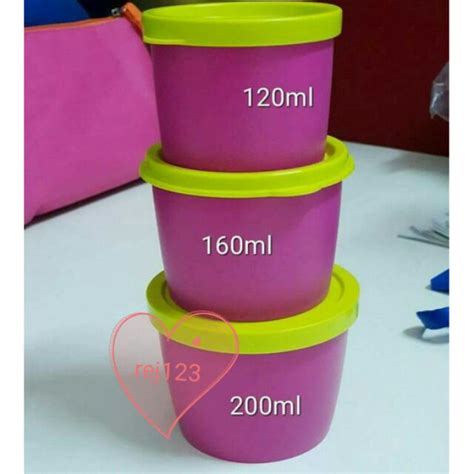 50 Off Tupperware Kit Cup 3pcs Shopee Malaysia