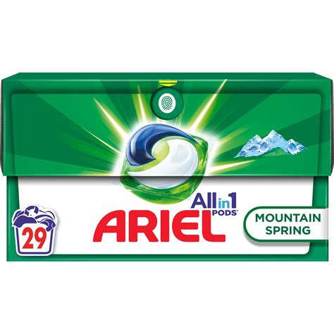 Detergent De Rufe Capsule Ariel All In One PODS Mountain Spring 29