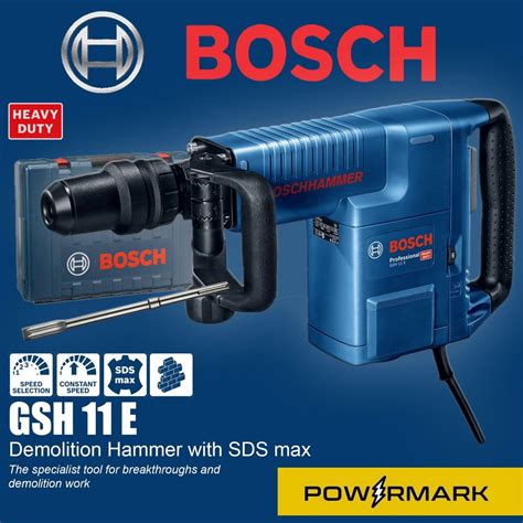 Bosch GSH 11 E Professional Demolition Hammer With SDS Max 10 1KG