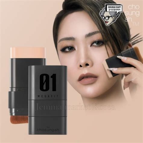 CHOSUNGAH TM New Mega Fit Stick Foundation 16g Face Base Makeup Full