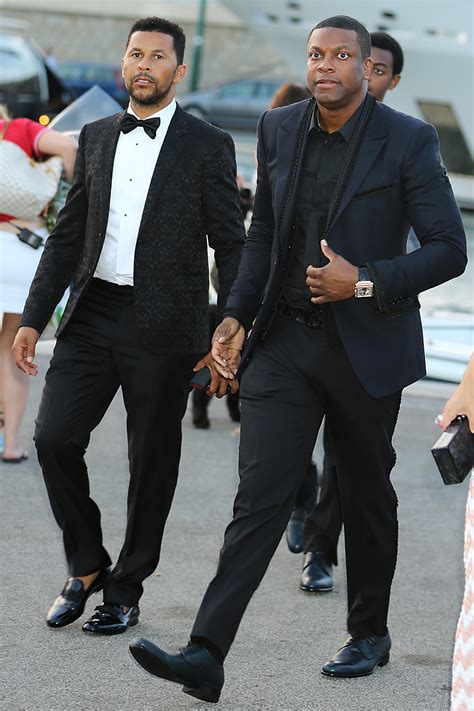 Chris Tucker And Son Destin Spotted In St Tropez 72215 Lipstick Alley