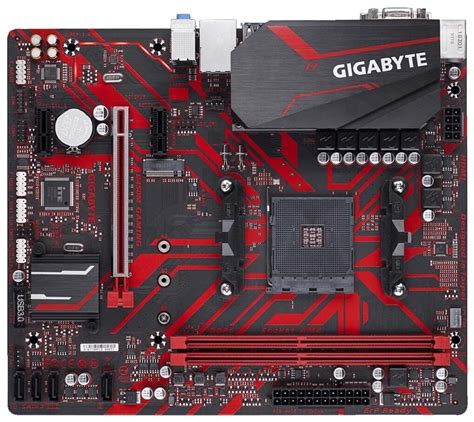 Материнская плата GIGABYTE B450M GAMING (rev. 1.x) — купить в интернет ...