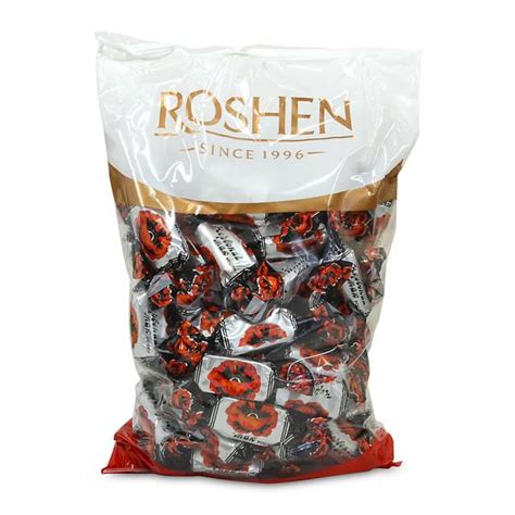 Шоколадные конфеты Красный мак Roshen, 1кг | $24.99 - купить на ...