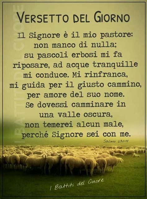 Pin Di Bruna Ballesio Su Salmo 23 Versetti Biblici Salmi Citazioni