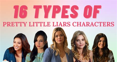 16 Personality Types of Pretty Little Liars Characters | So Syncd