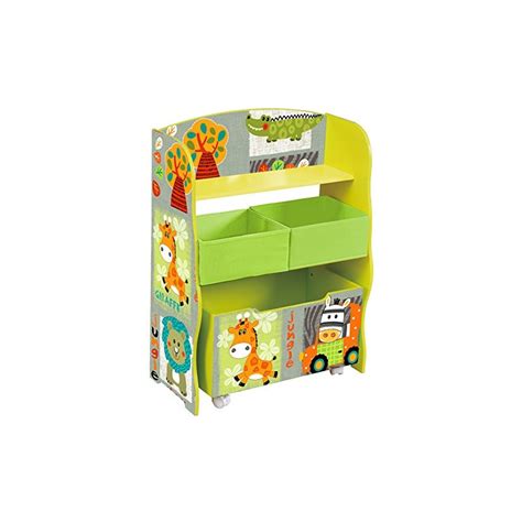 Liberty House Toys Tf4821 Kid Safari Storage Box And Fabric Bin