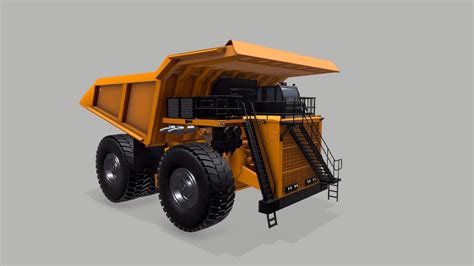 3D model Industrial Vehicle Mine Truck VR / AR / low-poly | CGTrader