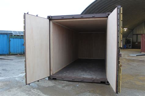 SHIPPING CONTAINERS 20ft Used Container Ply Lined And Cladded