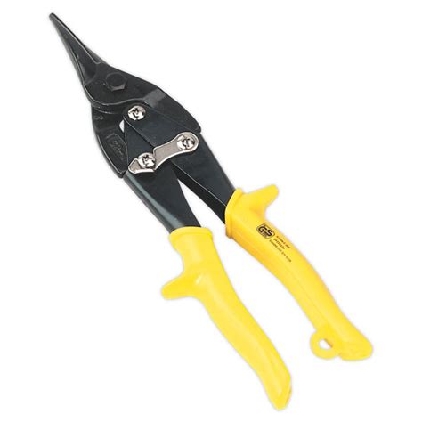 Sealey AK69 S Aviation Tin Snips Straight Cut Rapid Electronics