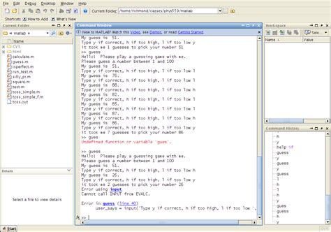 A Very Brief Introduction To Matlab