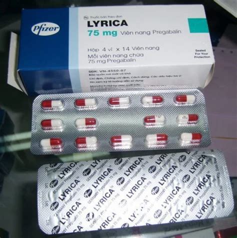 Lyrica 75 Mg Capsules At Rs 1200 Box Pregabalin Capsules In Indore