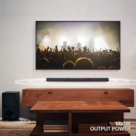 Sony Ht S R Real Ch Dolby Audio Sound Bar For Tv With Subwoofer