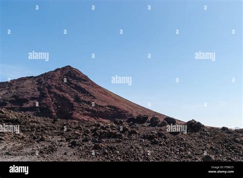 Los Volcanes Natural Park, Lanzarote, Canary Islands Stock Photo - Alamy