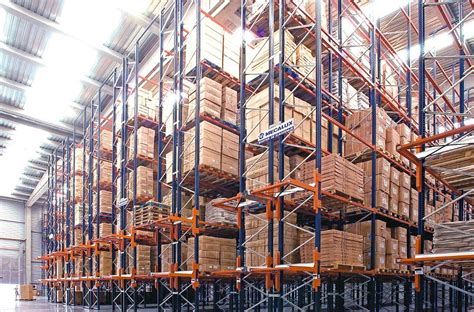 Very Narrow Aisle Pallet Shelving Large Utilization Vna Very Narrow