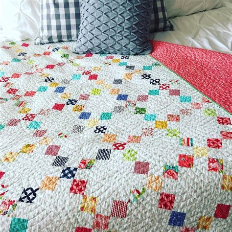 Modern Irish Chain Quilt Pattern Free