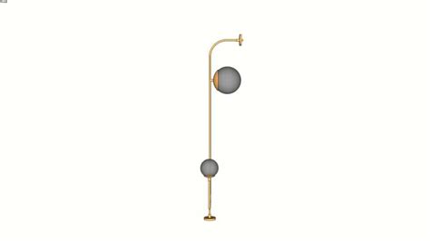 Arandela Decorativa Bola Sketchup Model Lamp Lighting