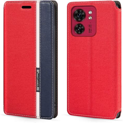 Amazon Funda Para Motorola Edge G Funda De Cuero Con Cierre