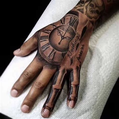 mens hand tattoos    bold statement