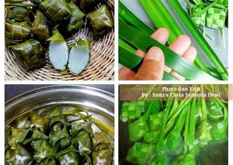 Resep 233 Ketupat Daun Pandan Wangi Metode 5 30 30 Oleh Sastra Cinta