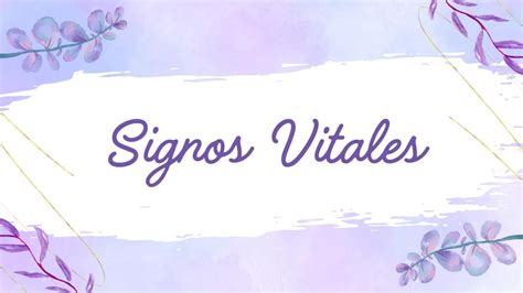 Signos Vitales Dra Batista UDocz