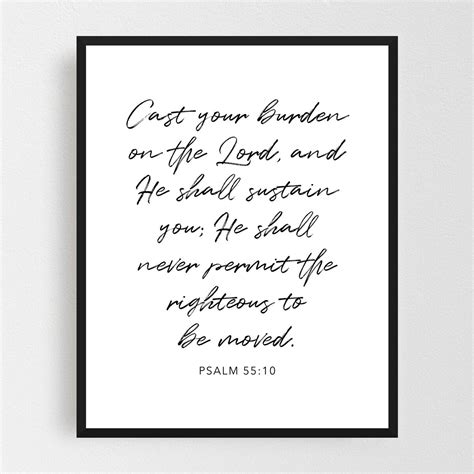 Bible Bible Verse Black-and-white Framed Wall Art Print – Overstock