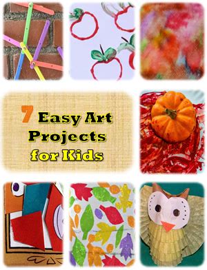 7 Easy Art Projects Kids Can Do