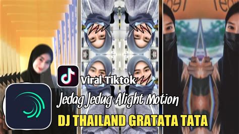 DJ GRATATA TATA VERSI REMIX THAILAND Tutorial Nya Liamxd YouTube