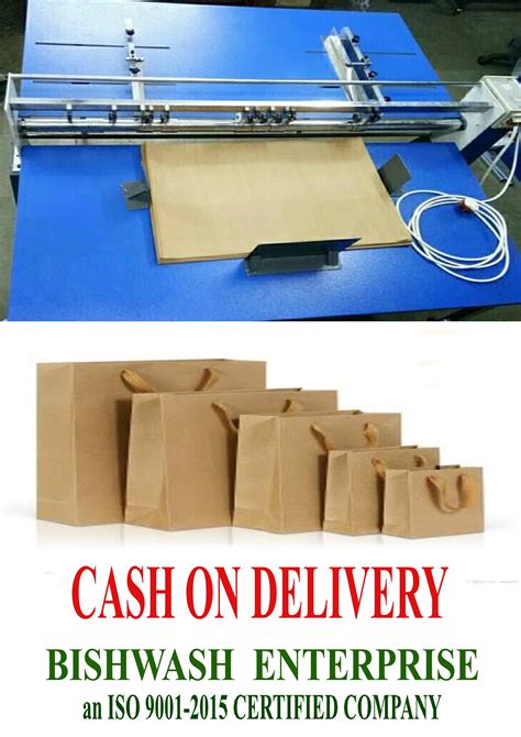 Shopping Bagpaper Bag Manual Paper Bags Making Machine Capacity 60