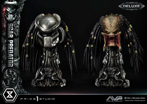 Alien Vs Predator Museum Masterline Scar Predator Deluxe Ver 1 3