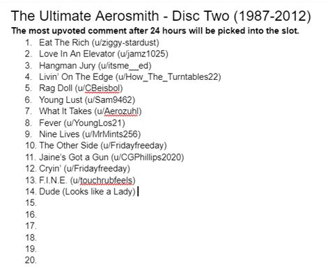 Top 10 Aerosmith Songs : Aerosmith