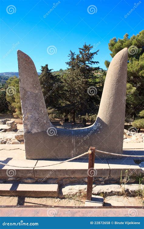 Knossos Minoan Palace stock photo. Image of architecture - 22872658